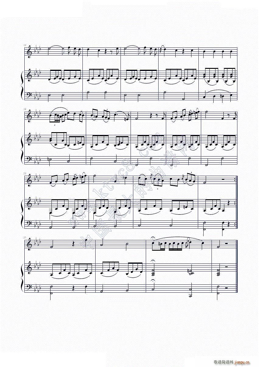 妮娜Nina(钢琴谱)3