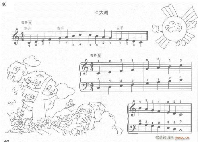 手指训练操21-40(钢琴谱)20
