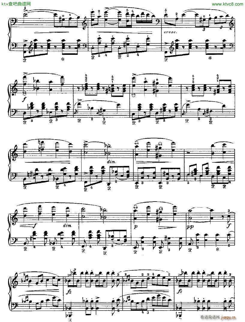 Peer Gynt Suite No 2 Op 55(钢琴谱)10