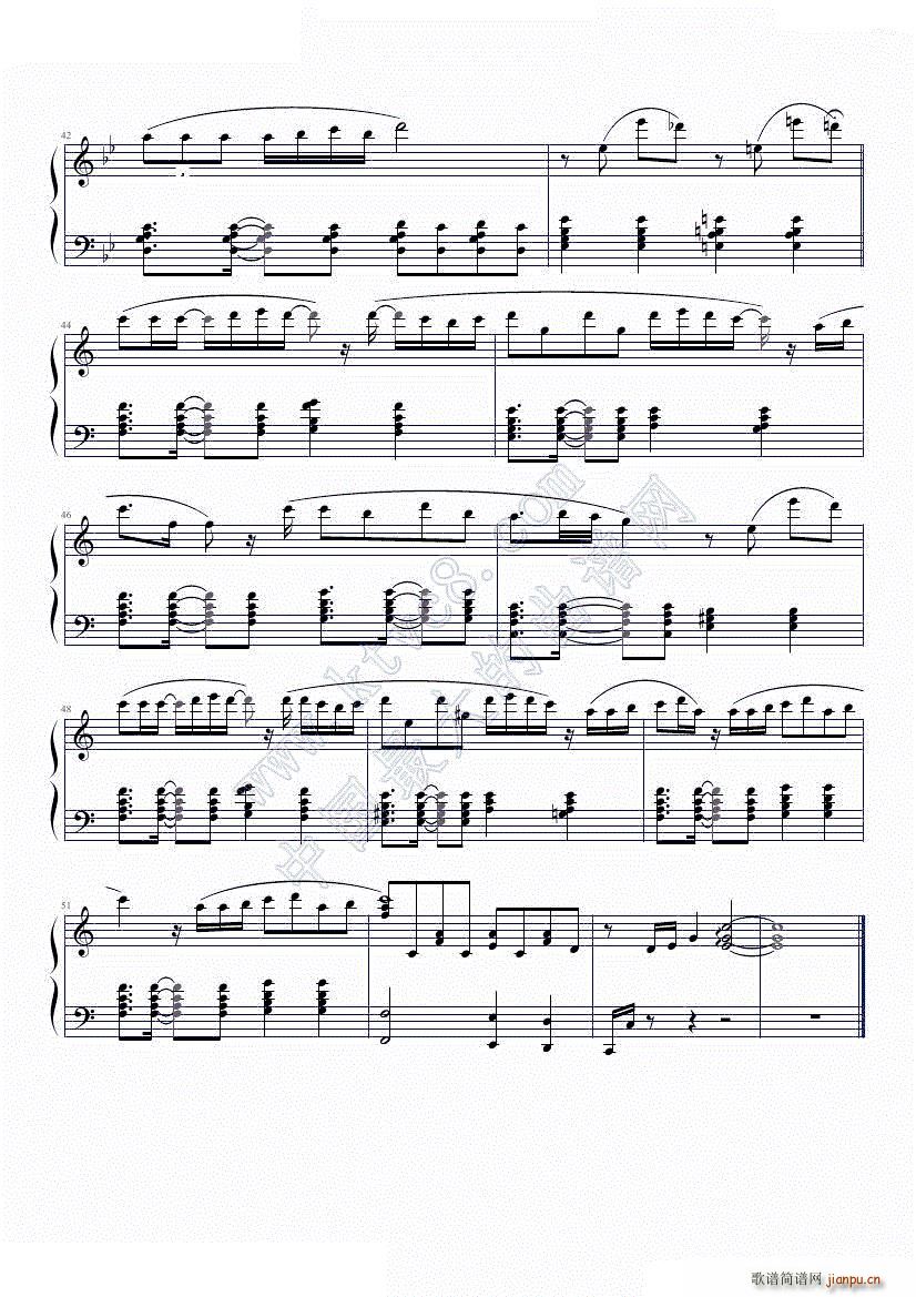 AKB48 初日 钢琴独奏 AKB48 Show 竹内美宥版(钢琴谱)5