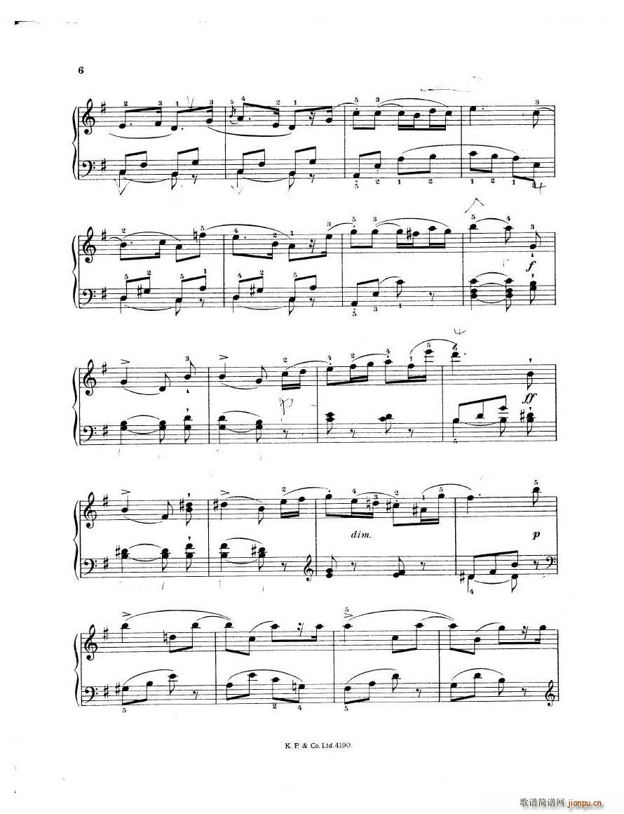 Elgar Sonatina Sonatina(十字及以上)6