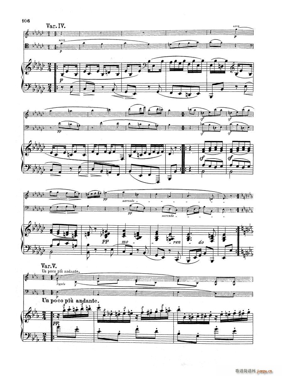 Beethoven op 1 no 3 Piano Trio(钢琴谱)18