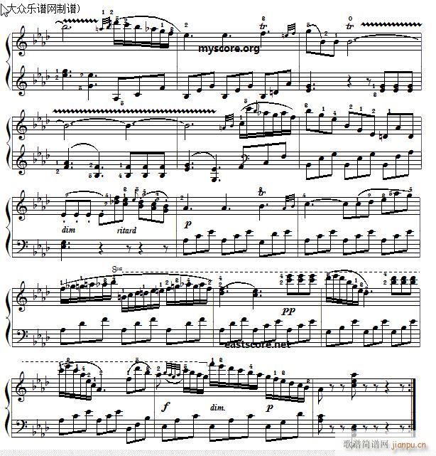 车尔尼 小钢琴家 Czerny 823 第70首 及练习提示(钢琴谱)3