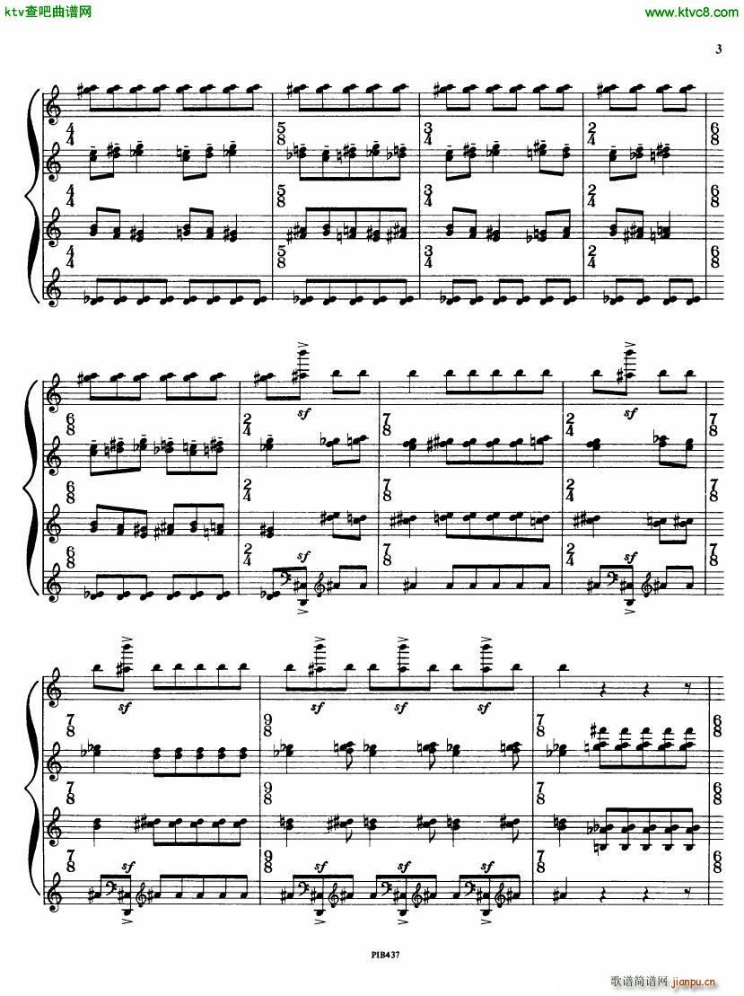 Ginastera op 53 Sonata No 2(钢琴谱)3