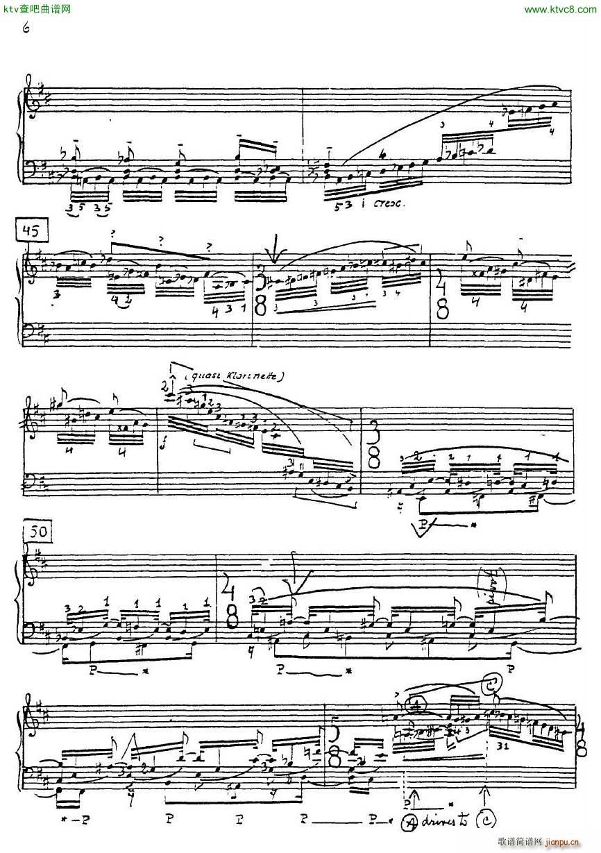 Eckhardt Grammate Sonata no 4(钢琴谱)7