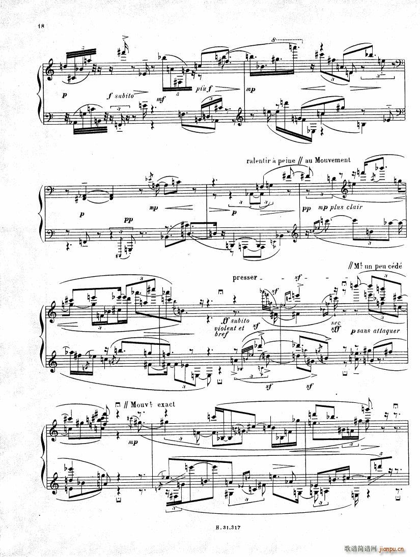 Pierre Boulez Sonata No 2 1 24(钢琴谱)18