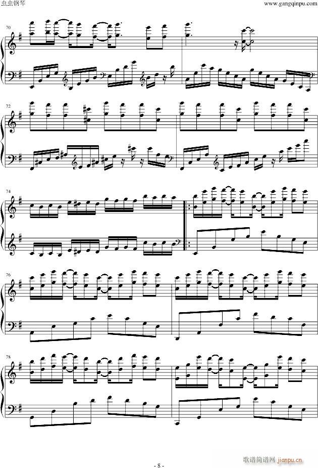 bebu silvette‘s piano(钢琴谱)8