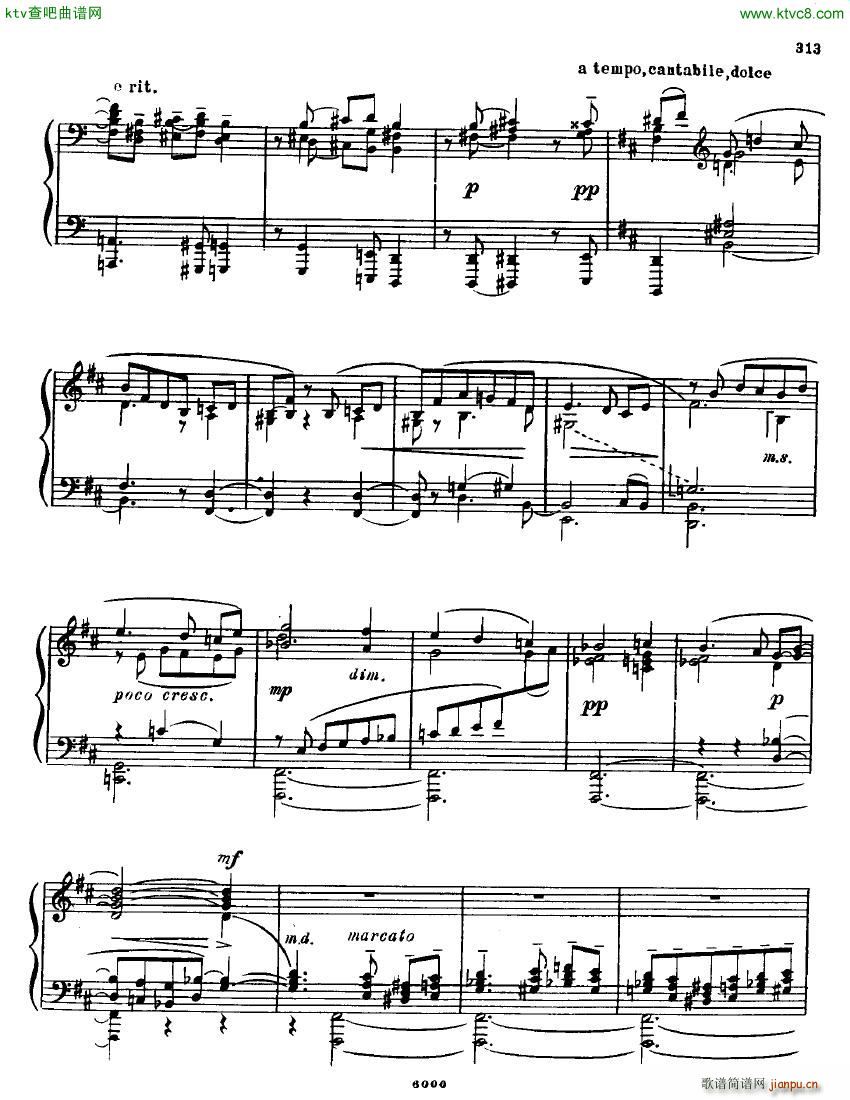 Anatoly Alexandrov Opus 87 Sonata no 12(钢琴谱)13