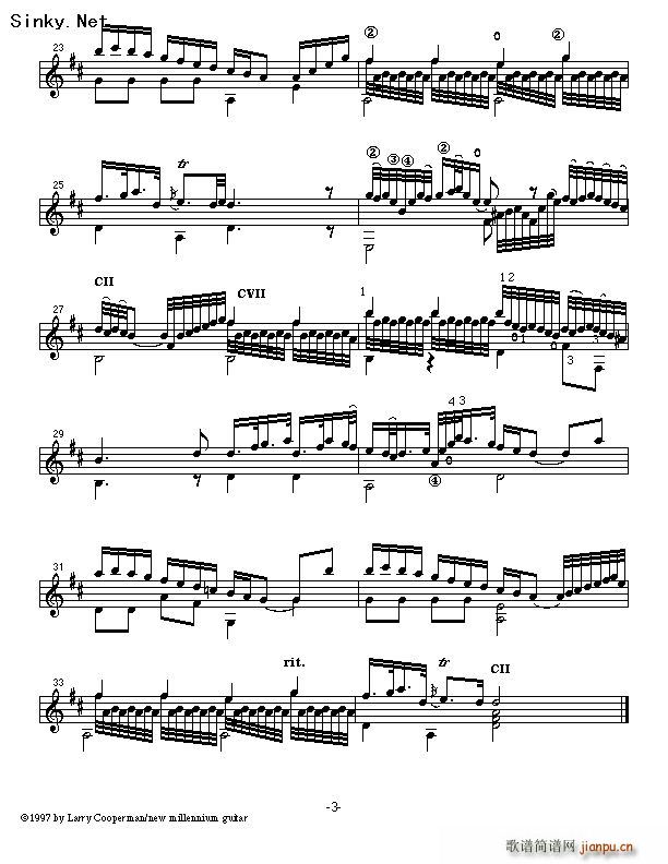 antonio(吉他谱)1