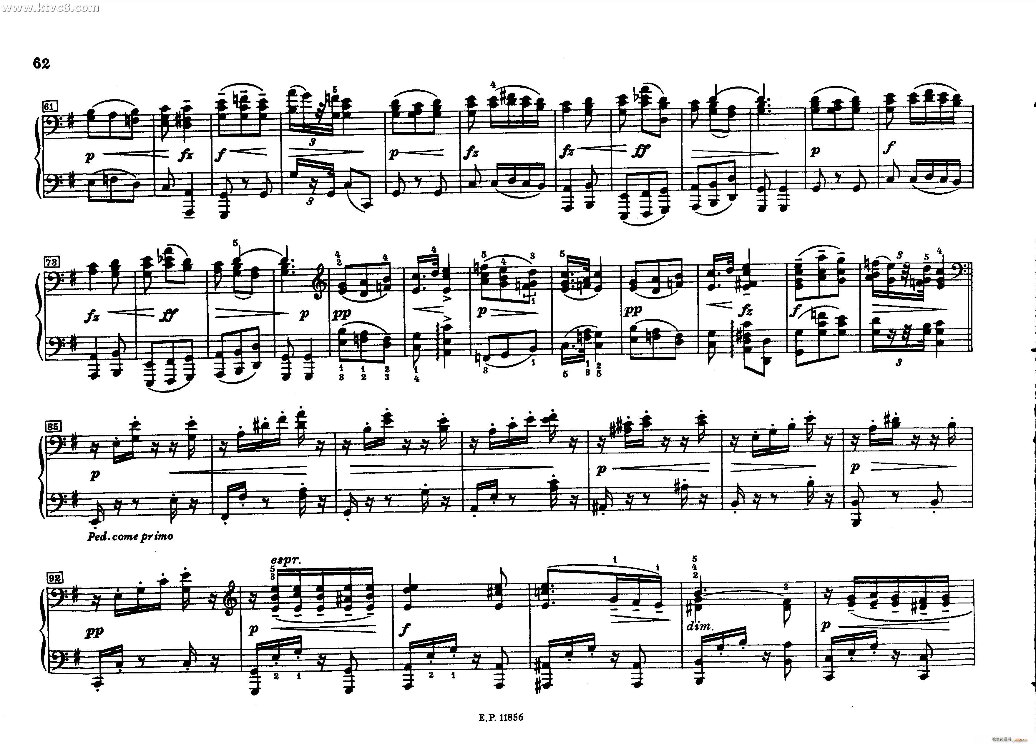 德沃夏克钢琴二重奏曲集(钢琴谱)19