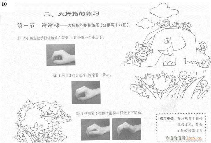 手指训练操1-20(钢琴谱)10