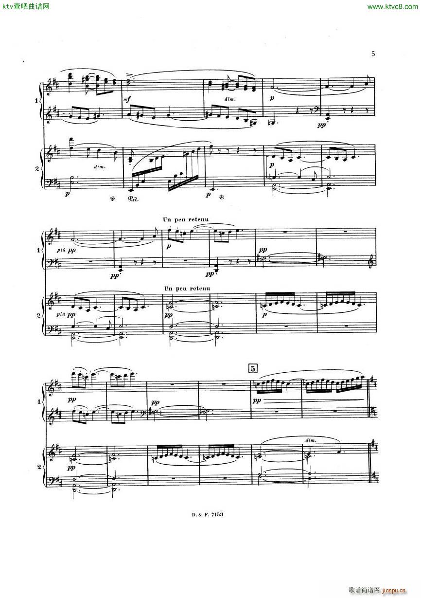 busser debussy Petite Suite 2P(钢琴谱)5