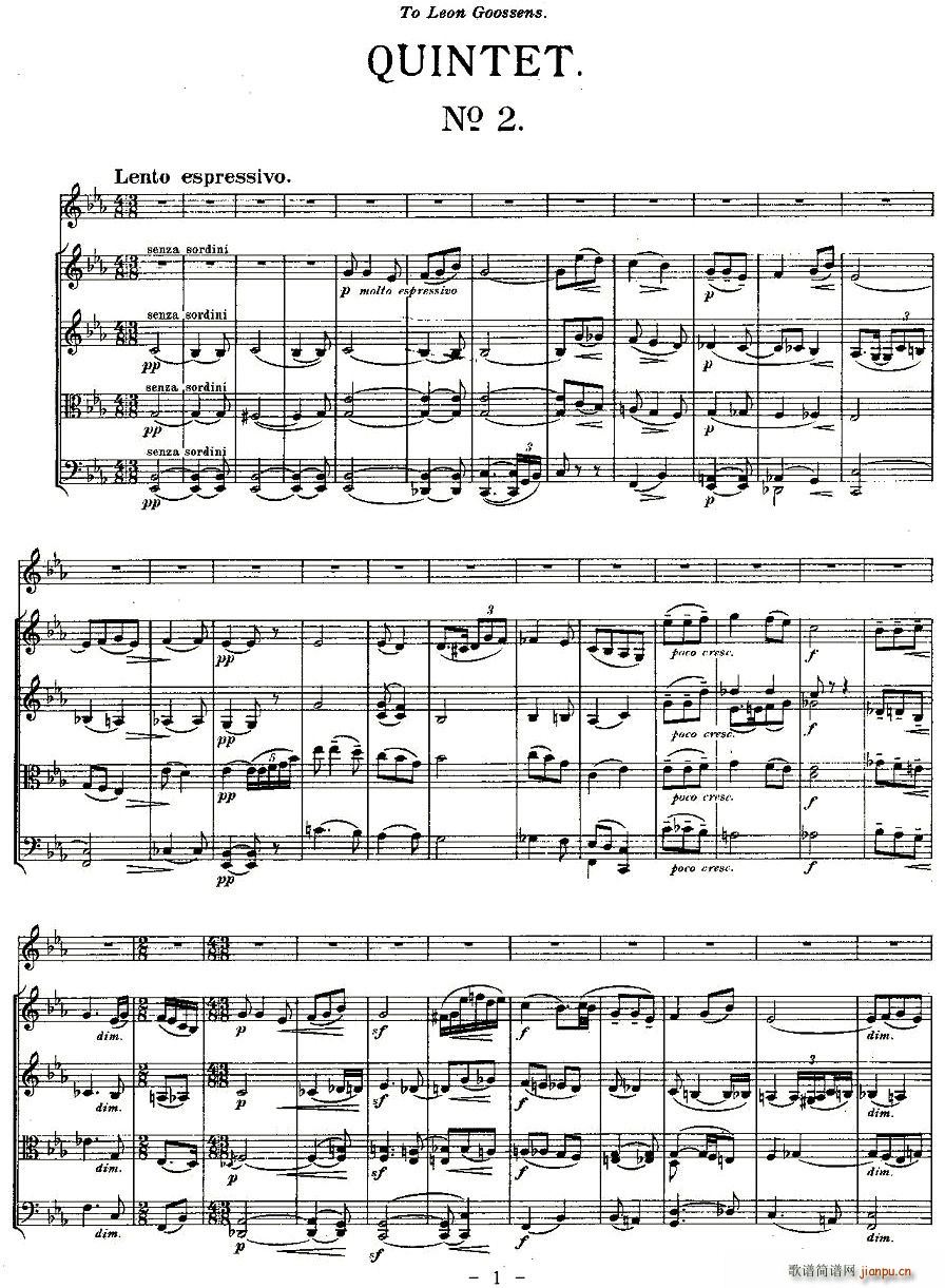 QUINTET.No2.(总谱)1