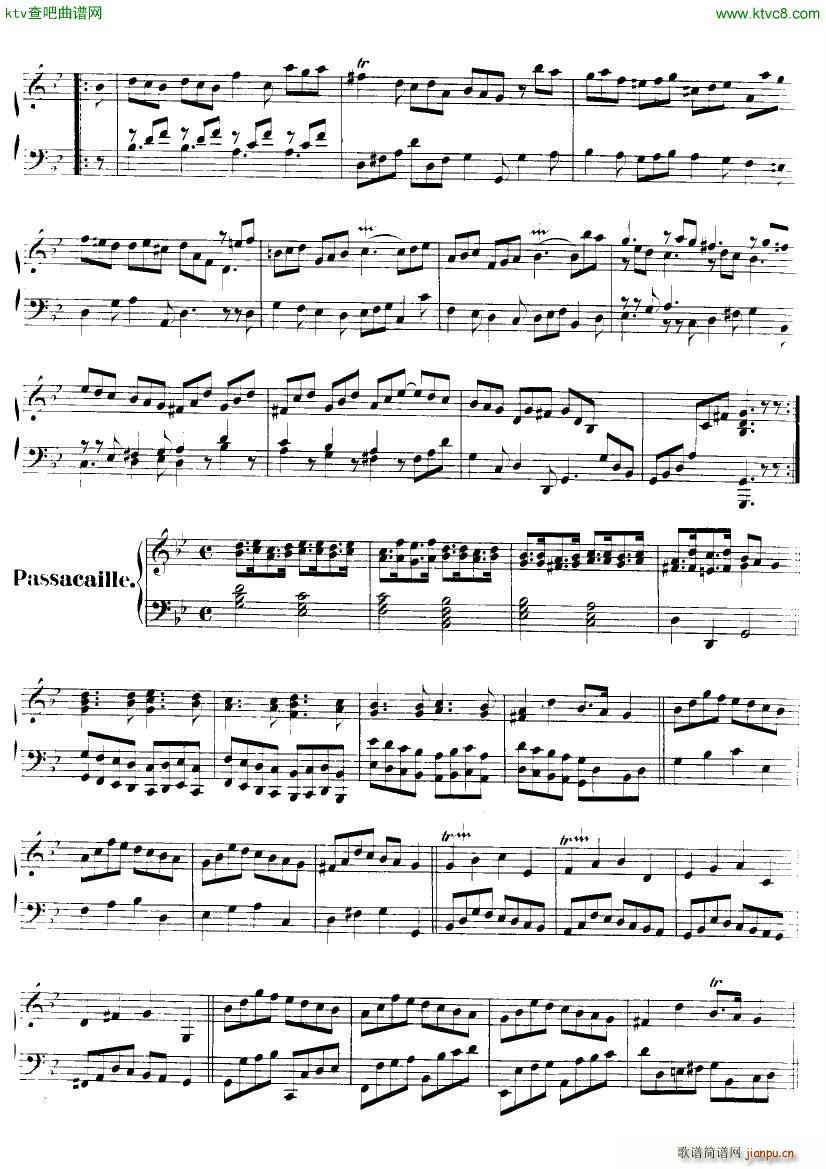 Handel Suite in G minor G250 255(钢琴谱)7