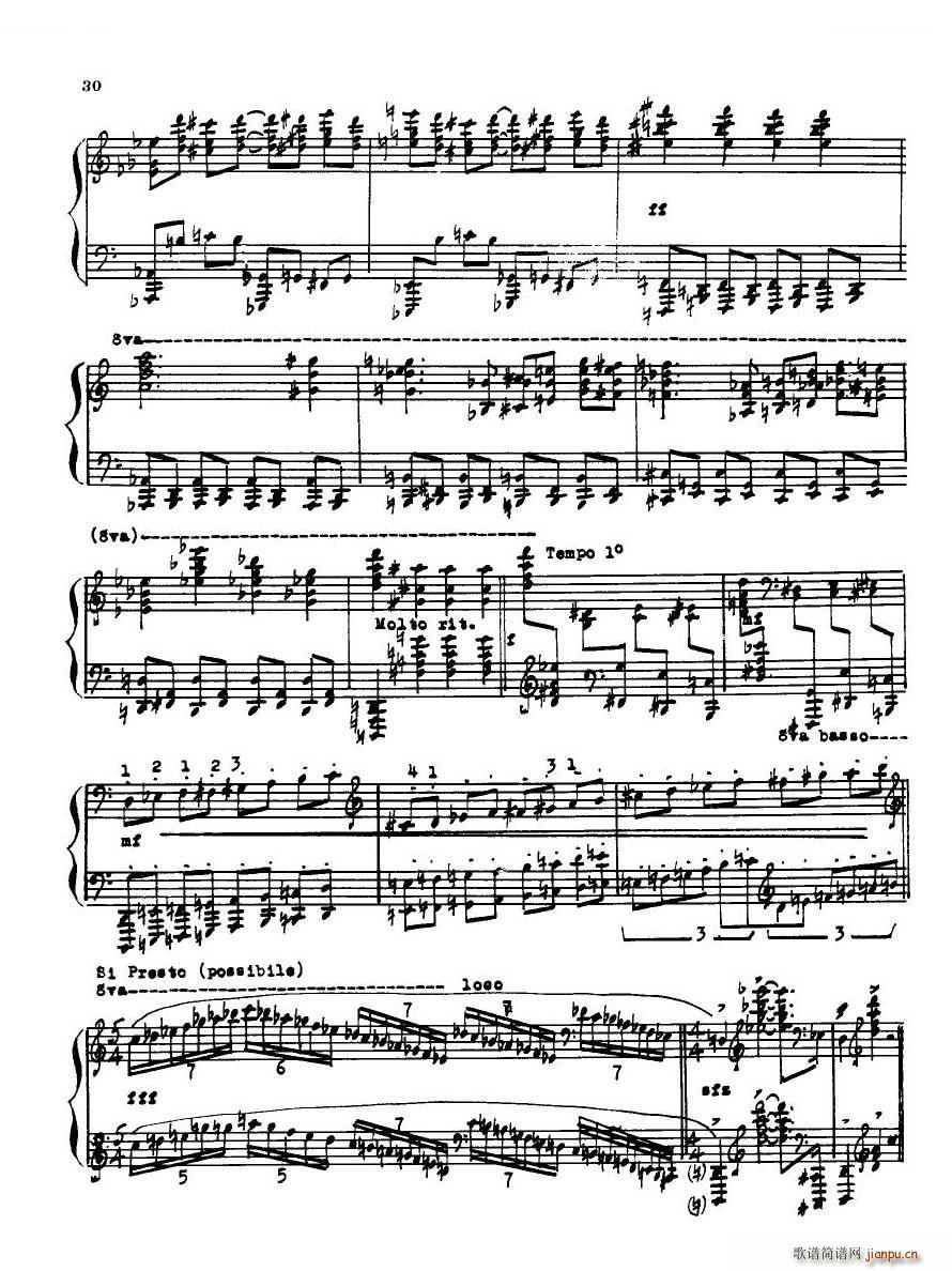 Antheil Piano Sonata No 4 Piano Sonata No 4(十字及以上)29