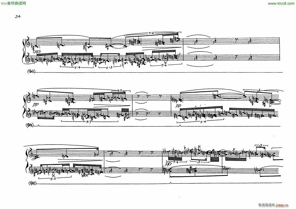 Finnissy English Country Tunes file 2(钢琴谱)10