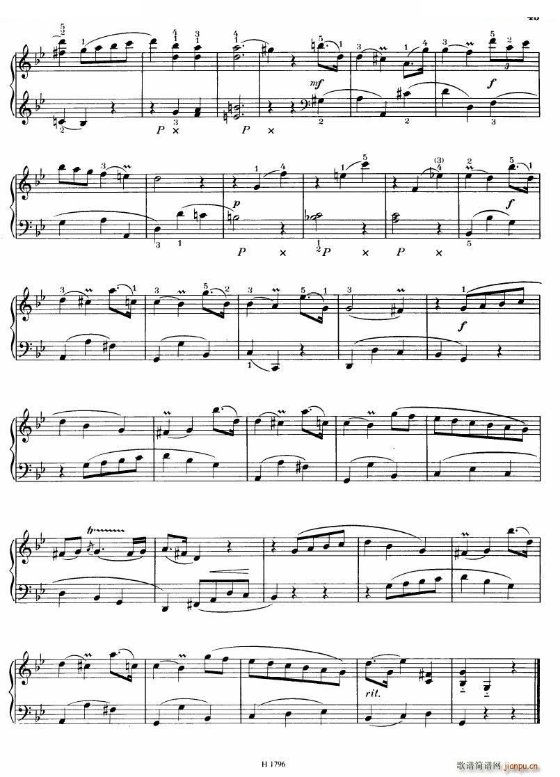 Benda 16 Sonatas 二 16 Sonatas 二(十字及以上)7
