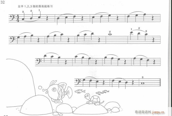 手指训练操21-40(钢琴谱)12