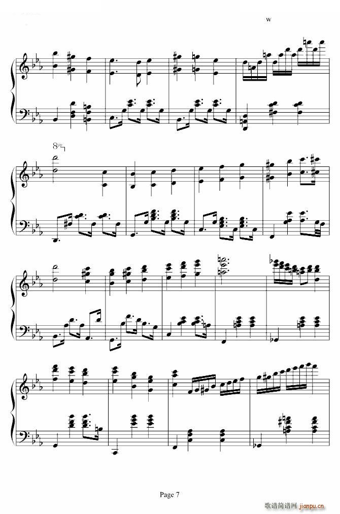 Magic Waltz Waltz 海上钢琴师(钢琴谱)7