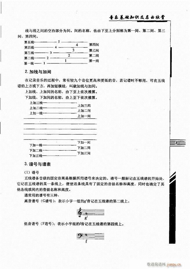 音乐基础知识及名曲欣赏 目录1 60(十字及以上)14