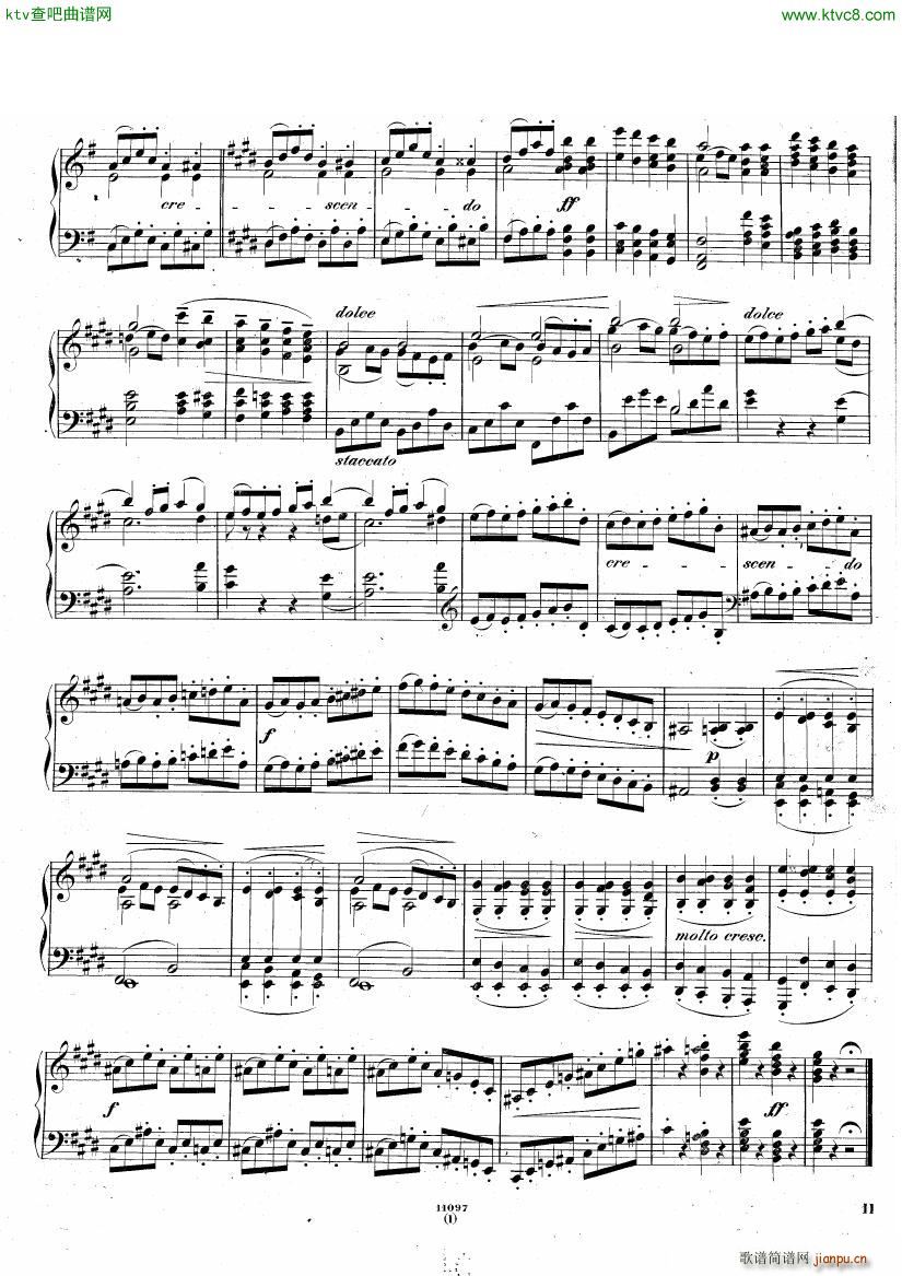 hiller 115 gavotte sarabande courante(钢琴谱)9