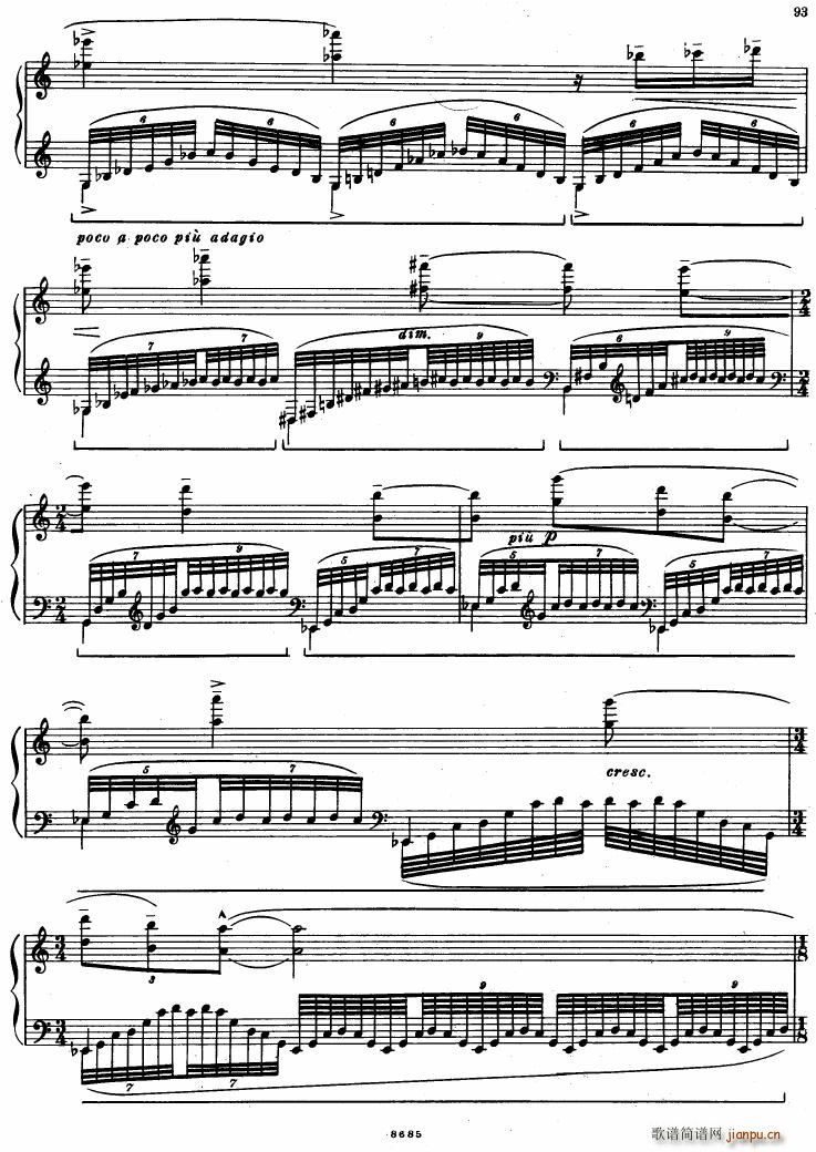 Bartok SZ 41 Deux Elegies op 8b(钢琴谱)10