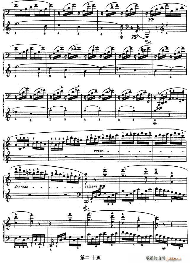 SONATE OP.53(钢琴谱)20