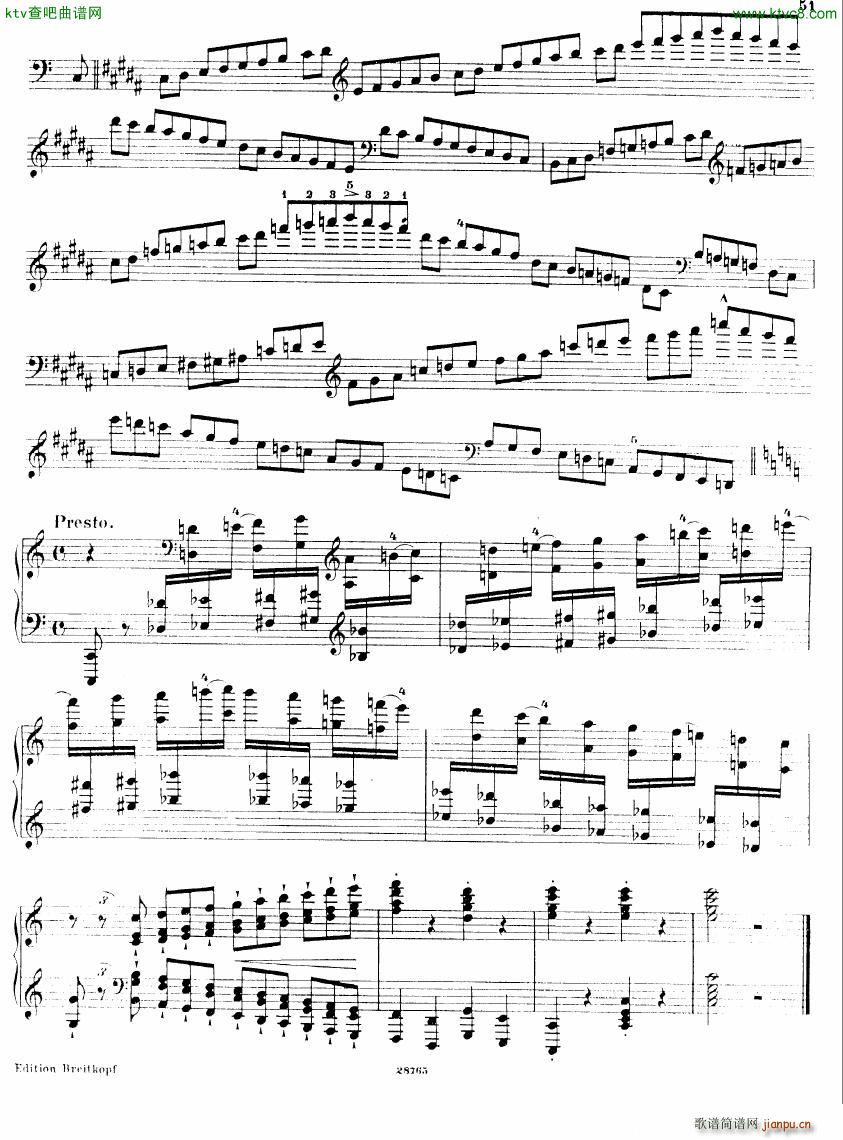 Busoni Etudes 4(钢琴谱)9