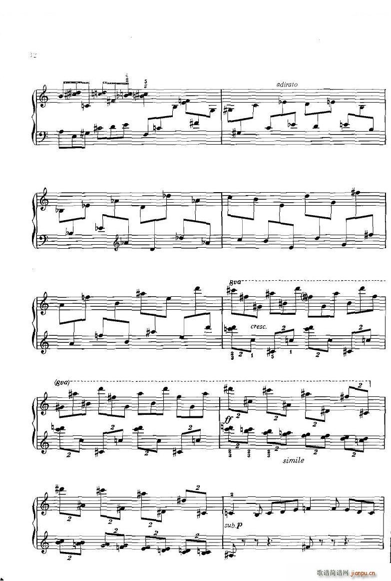 Gubaidulina Chacona Chacona(十字及以上)5