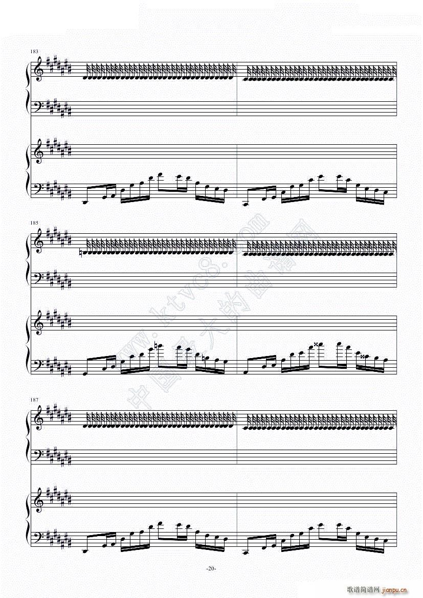 2135号组曲连弹(钢琴谱)22