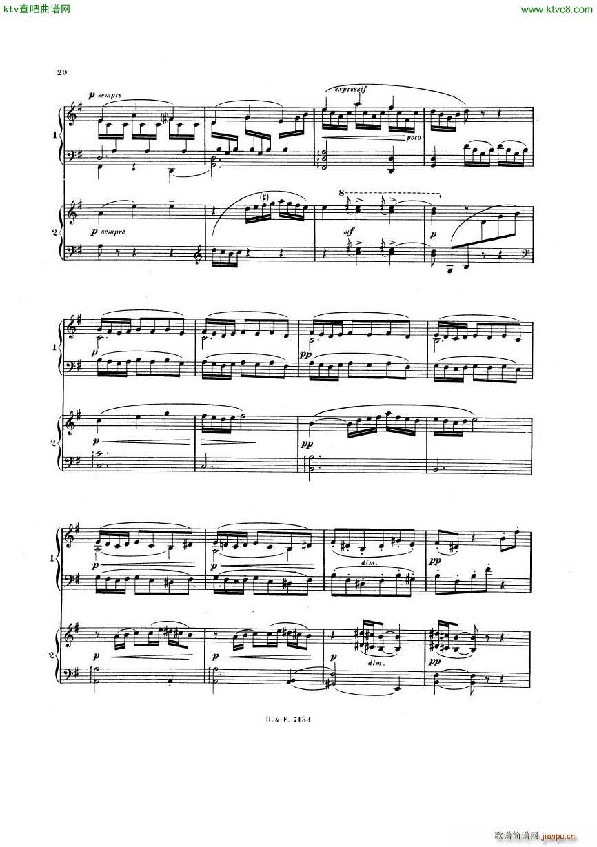 busser debussy Petite Suite 2P(钢琴谱)20