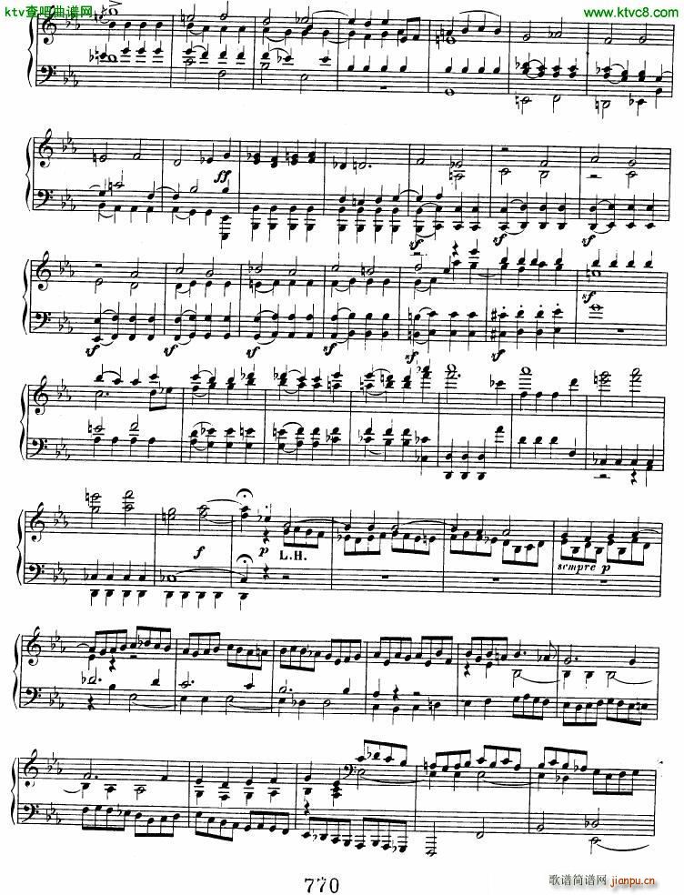 Beethoven op 120 Diabelli Variations(钢琴谱)30