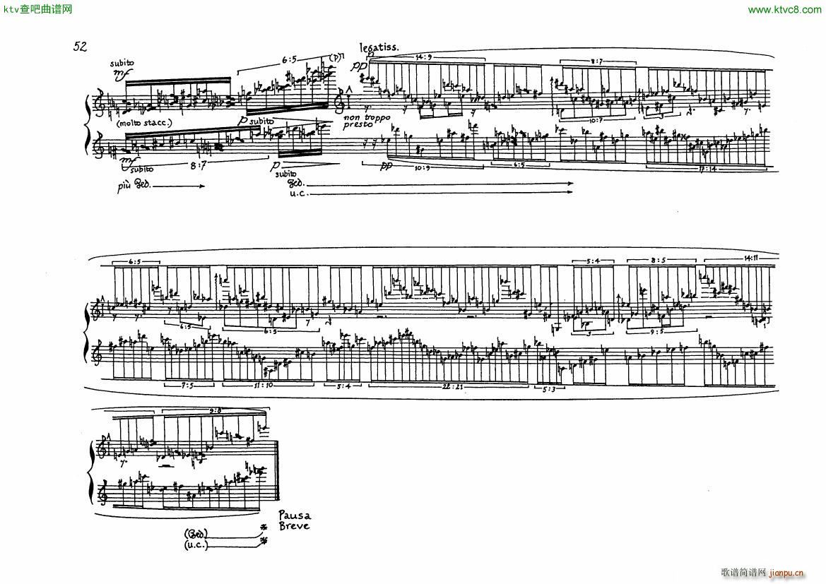 finnissy english 3(钢琴谱)1