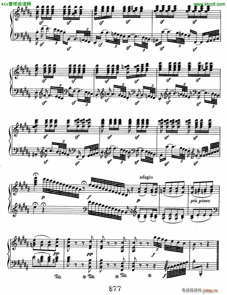 Beethoven op 77 Fantasia in g(钢琴谱)12