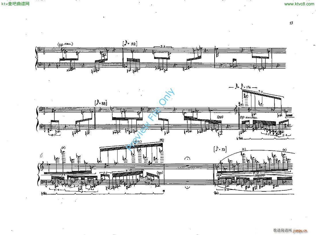 Finnissy Piano Concerto No 7(钢琴谱)14