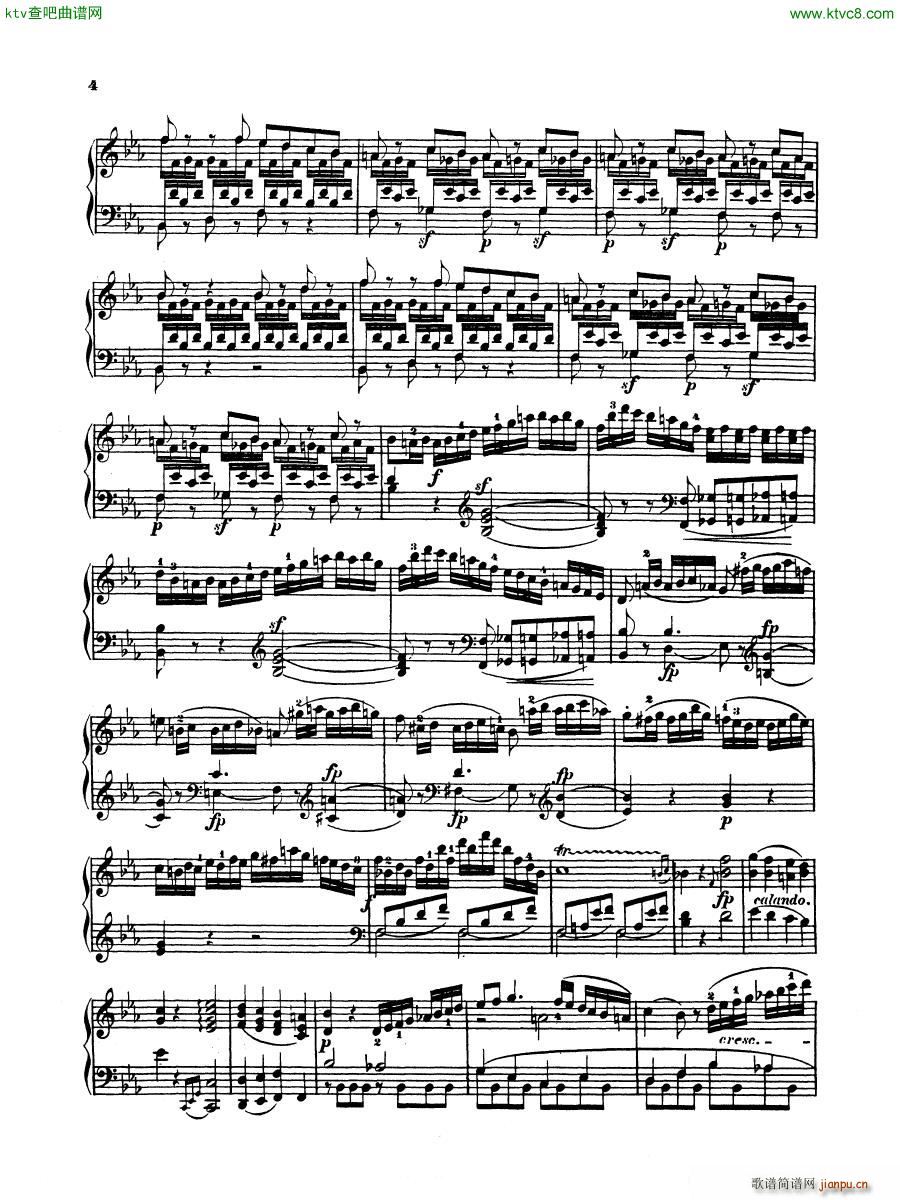 Hummel Sonata No 2 Op 13(钢琴谱)3