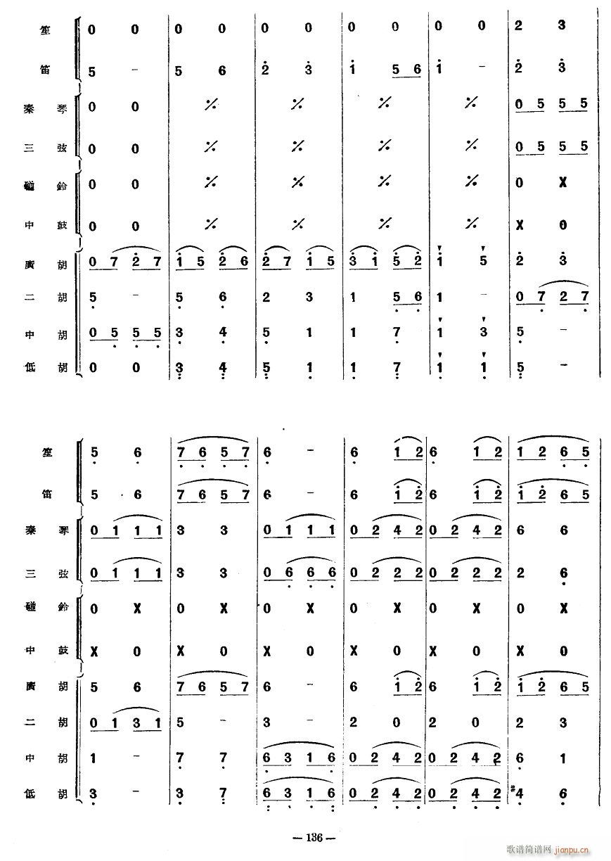 瑶族长鼓舞2(六字歌谱)1