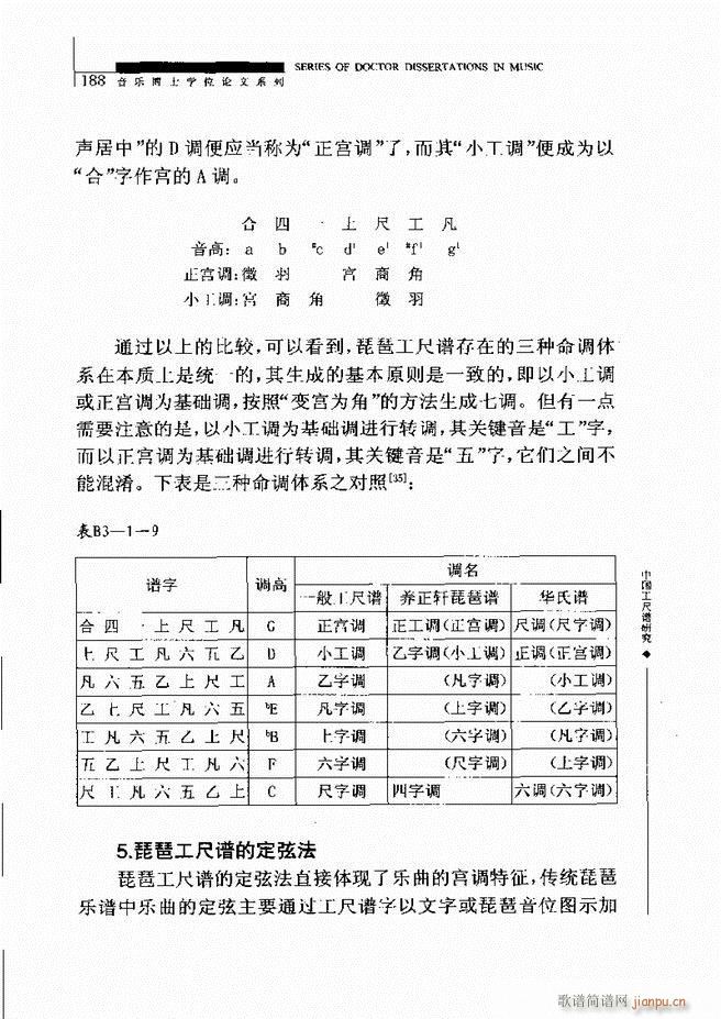 中国工尺谱研究 181 240(十字及以上)8