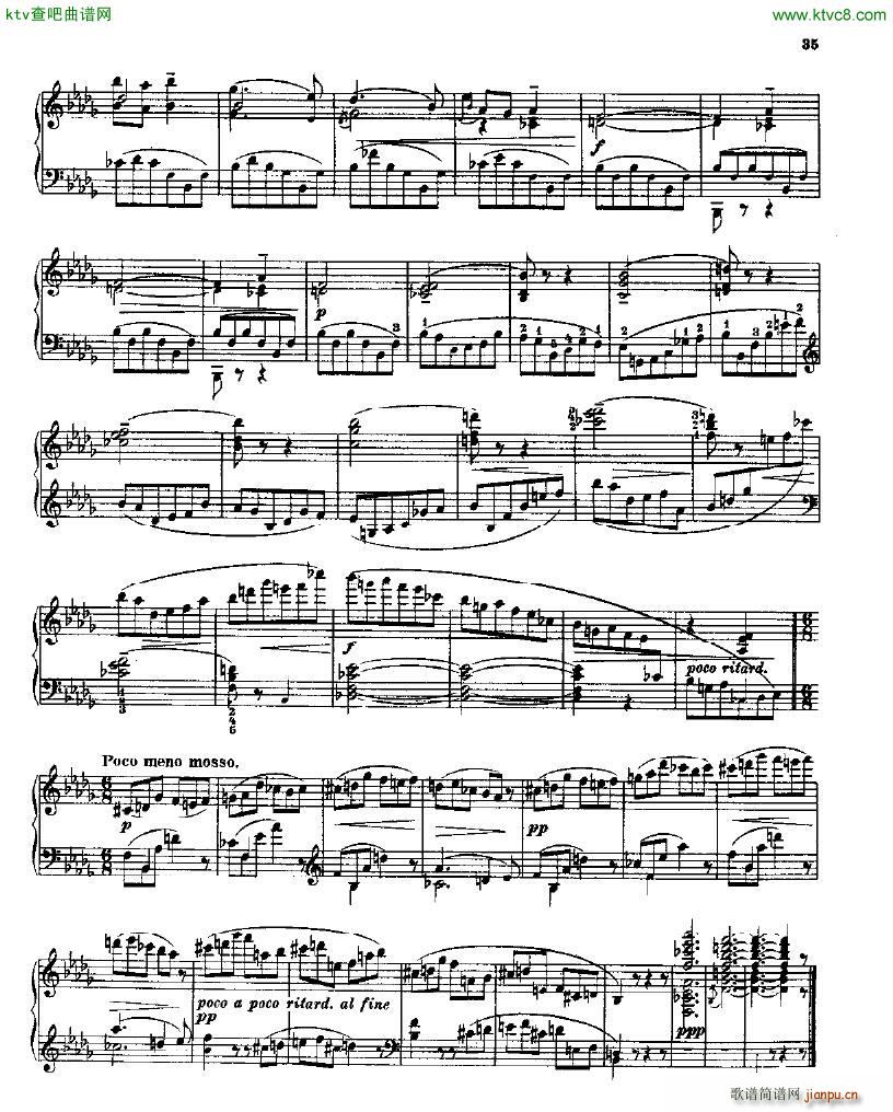 Balakirev Piano Sonata In B Flat Minor(钢琴谱)34