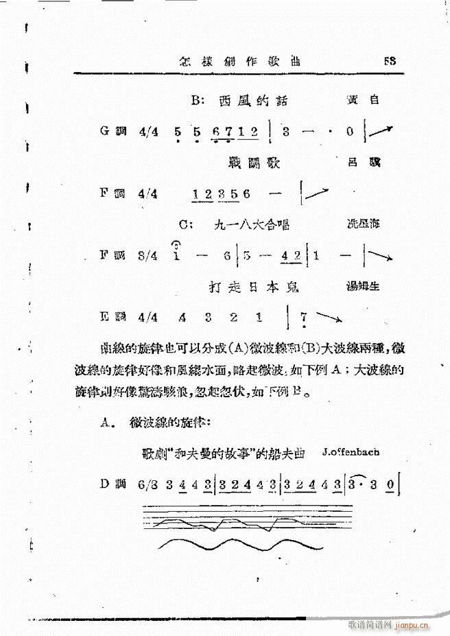 怎样创作歌曲 目录1 60(十字及以上)55