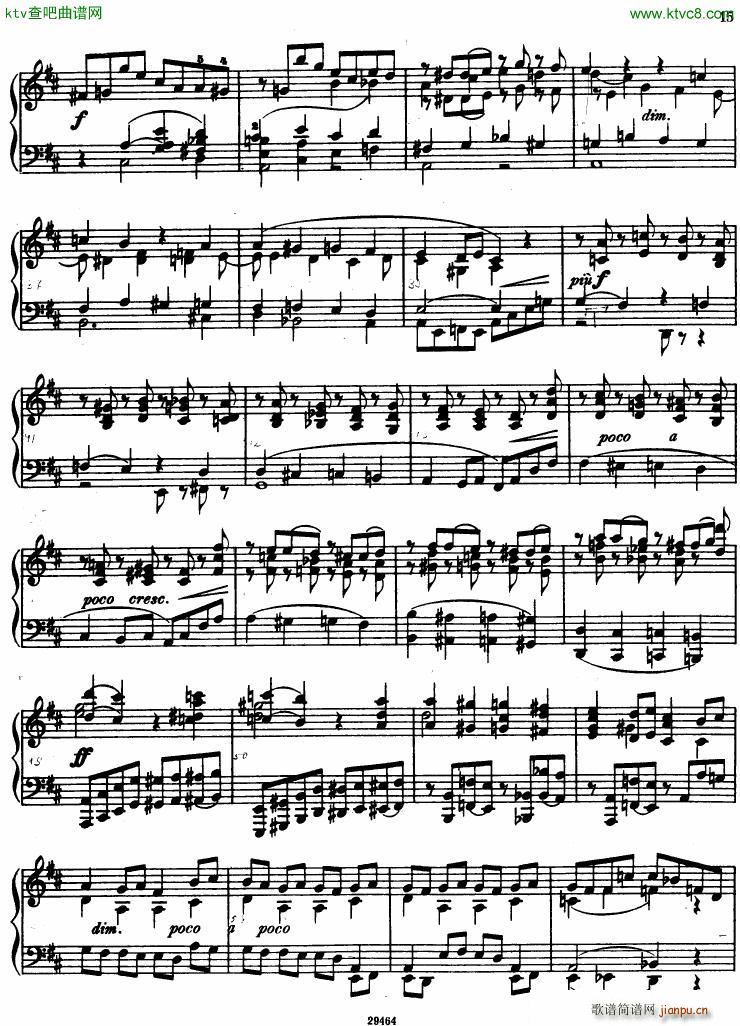 Franck prelude Choral Fugue(钢琴谱)12