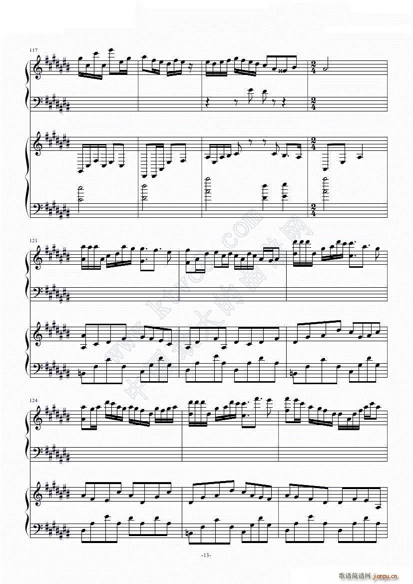 2135号组曲连弹(钢琴谱)14