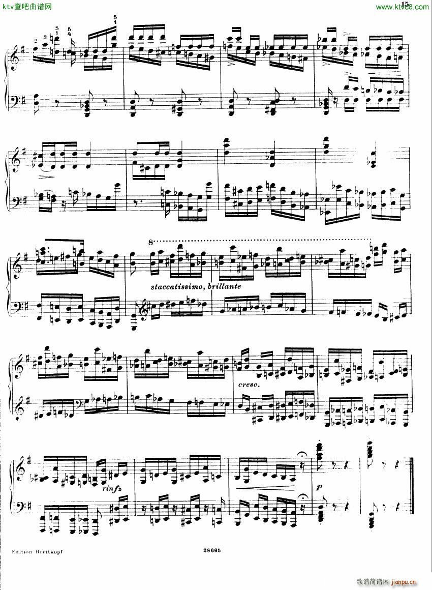 Busoni Etudes 1(钢琴谱)15