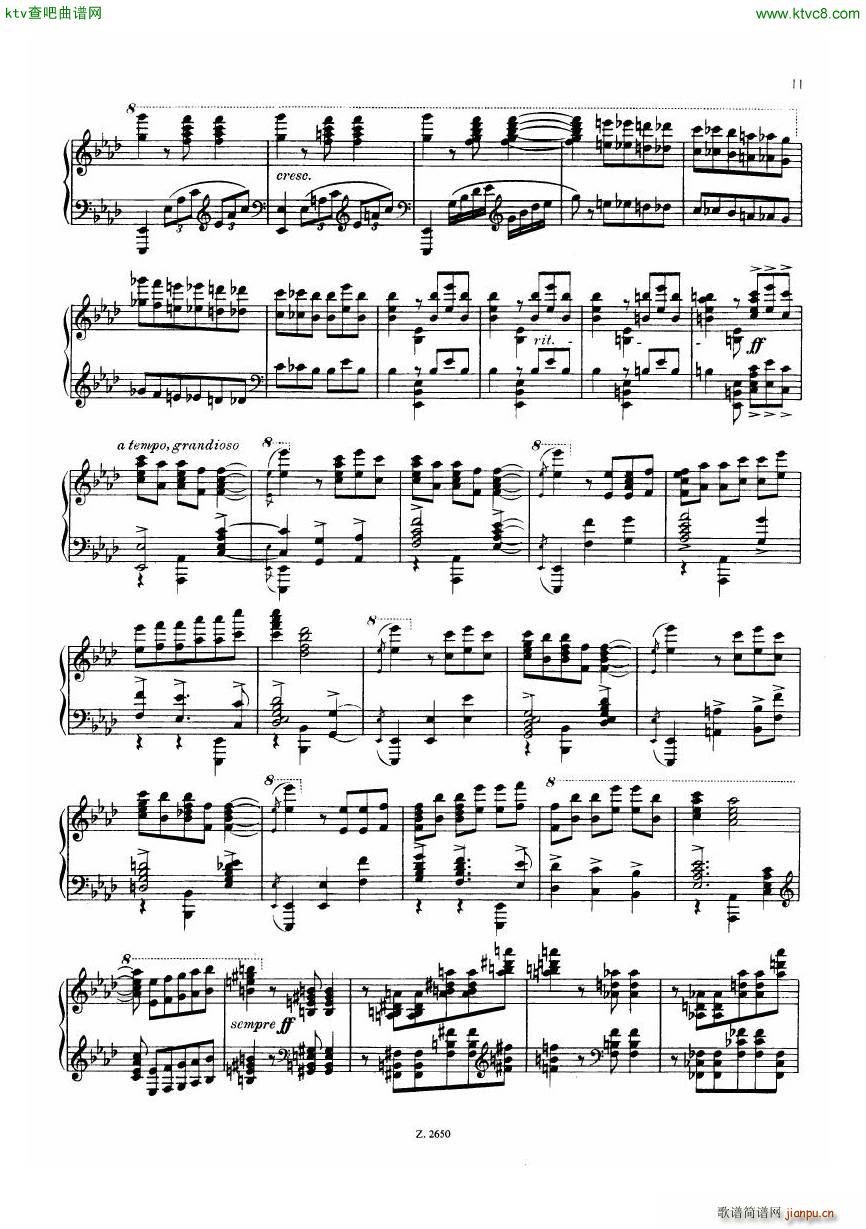 delibes dohnanyi two waltzes 1 naila waltz(钢琴谱)11