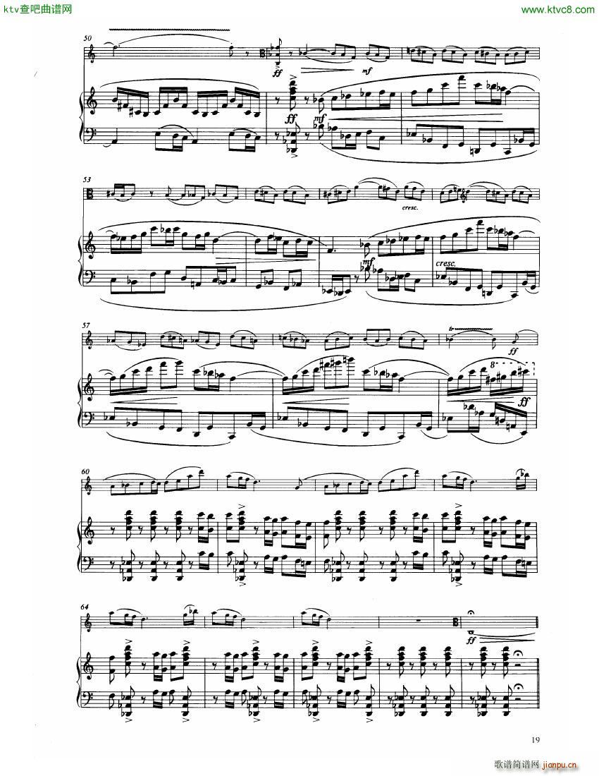 Hindemith Sonata 1 pn Part(钢琴谱)15