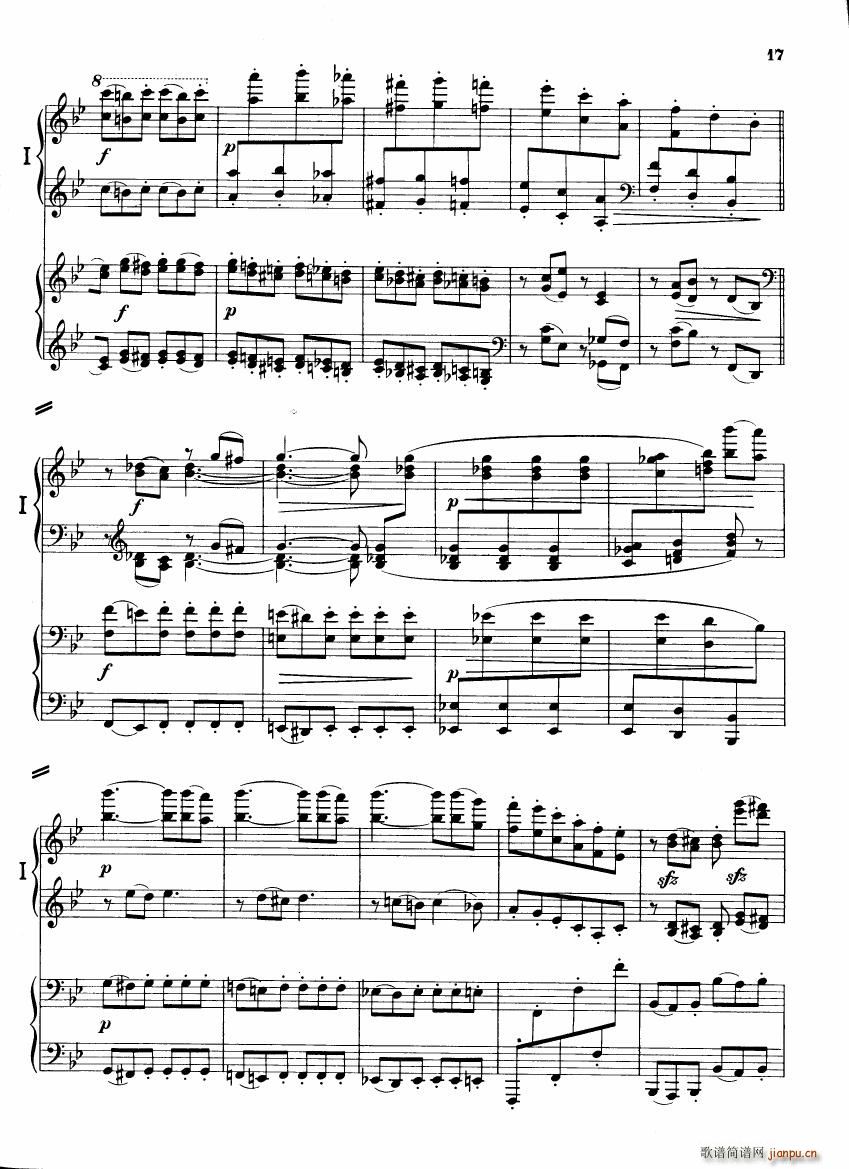 Brahms Variations on a theme by Haydn(钢琴谱)16