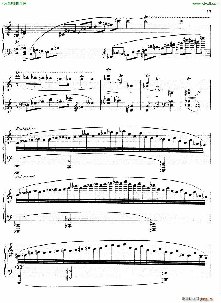 Busoni Sonatina a Moll(钢琴谱)16