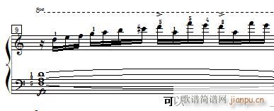 车尔尼 钢琴快速练习曲 Czerny 299 第8首 及练习提示(钢琴谱)9