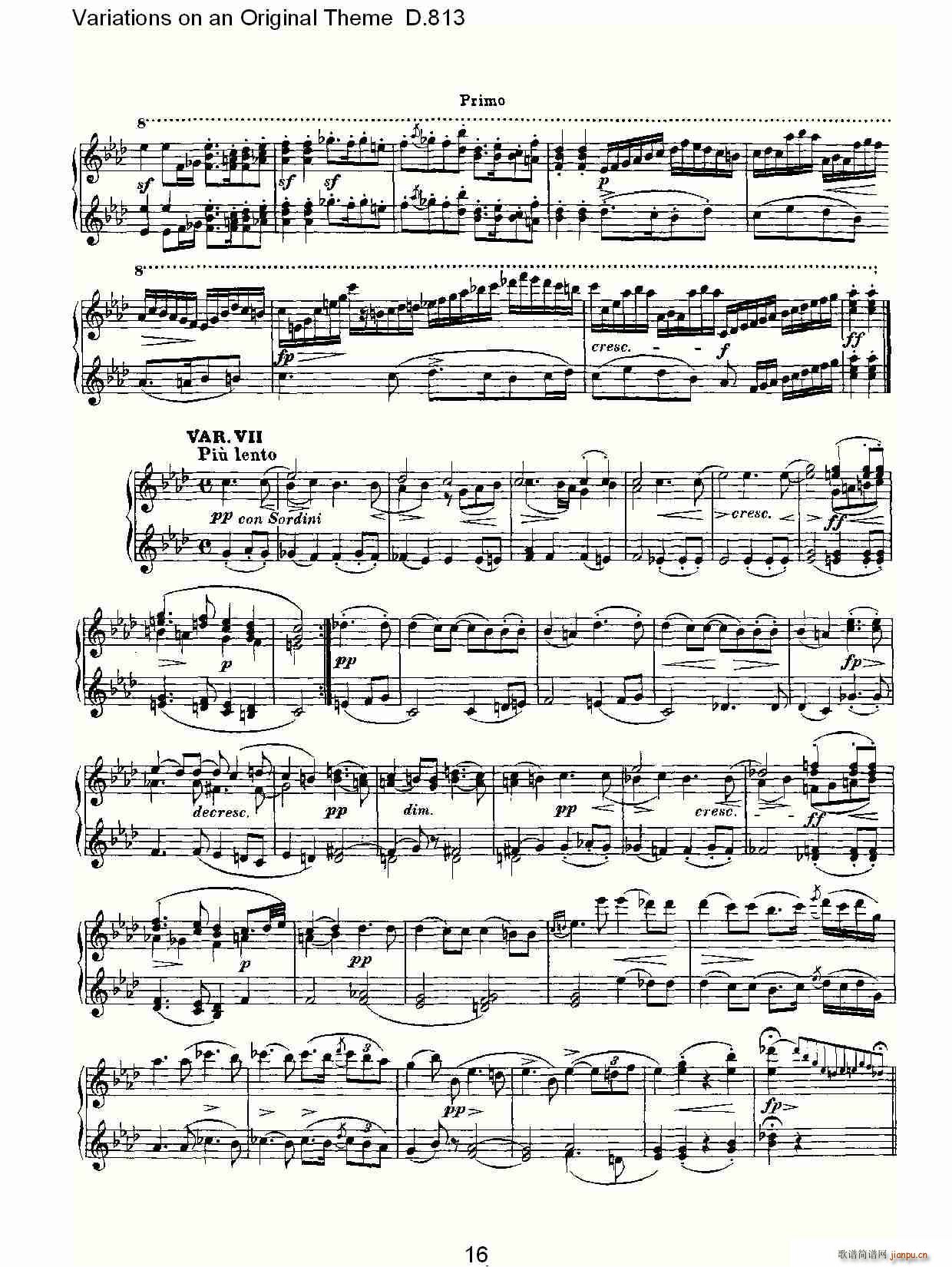 Variations on an Original Theme D.813(十字及以上)16