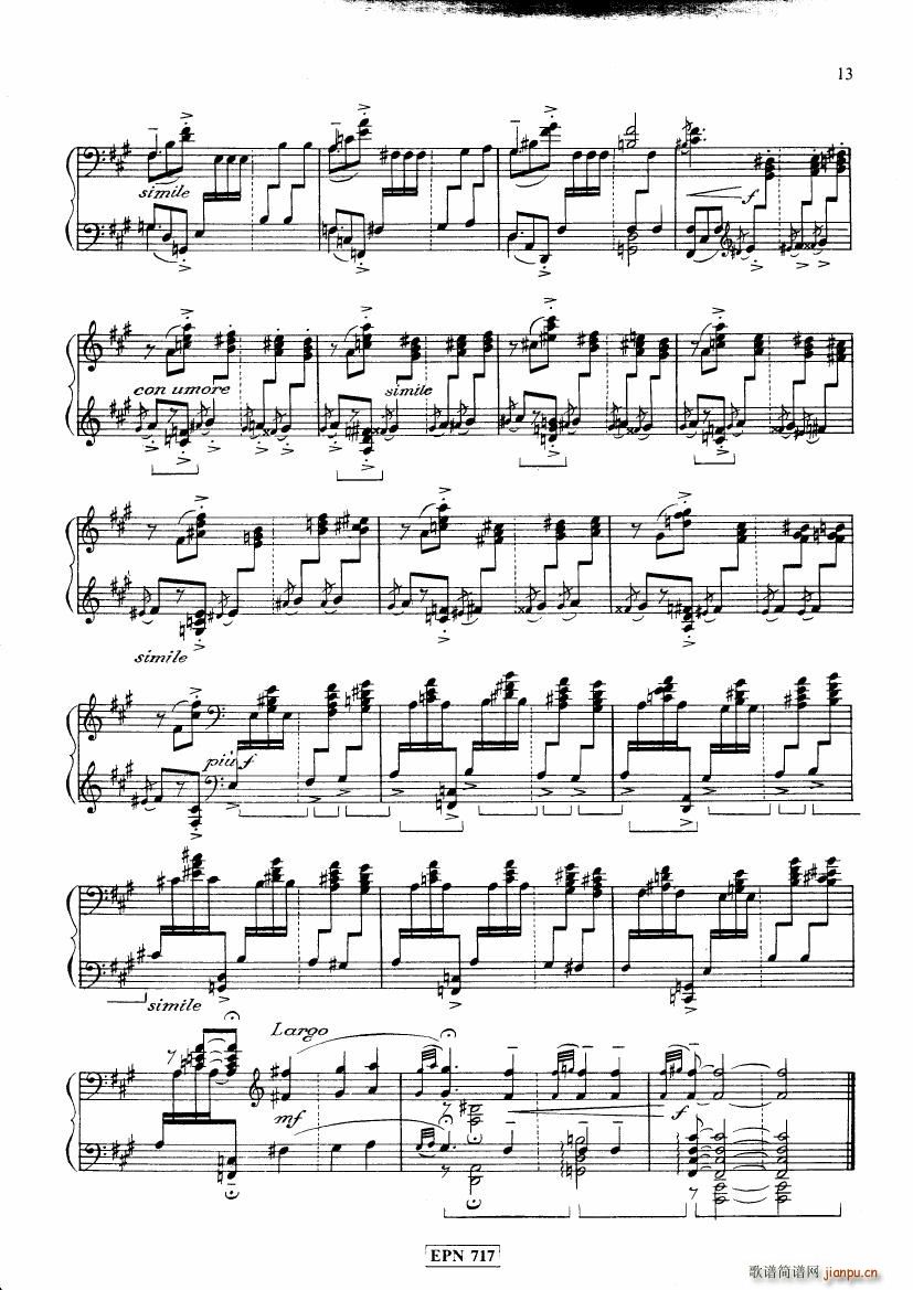 Constantinidis Huit Danses des iles grecques(钢琴谱)6